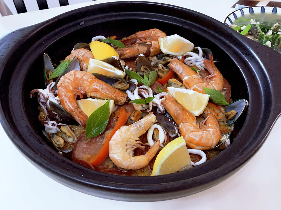 留学食谱 | 简易版西班牙海鲜饭