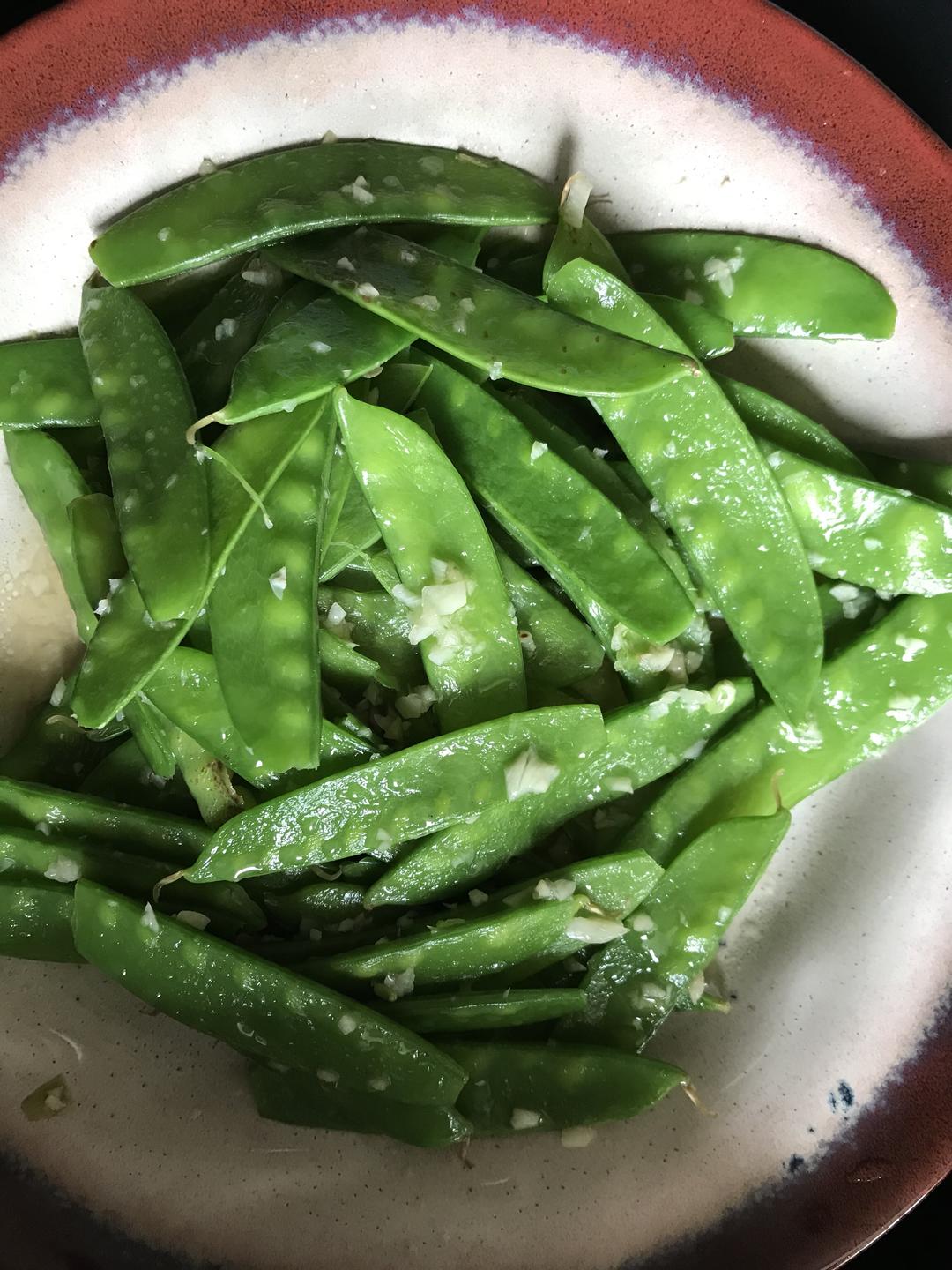 🔥5分钟【蒜蓉荷兰豆】