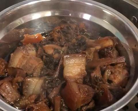 梅菜焖蒸猪肉（自用）的做法