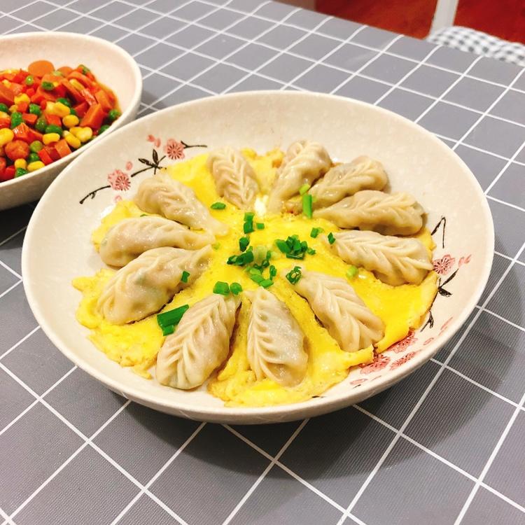 懒人快手抱蛋煎饺