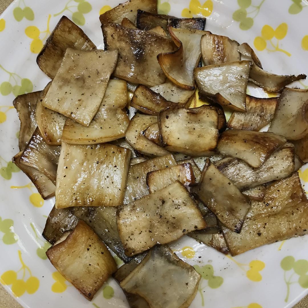 干煎杏鲍菇