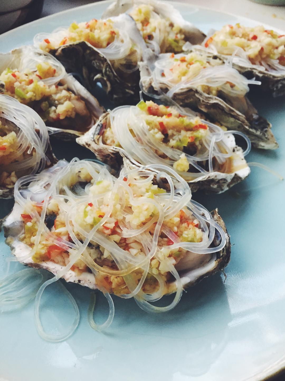 蒜蓉海蛎子的做法