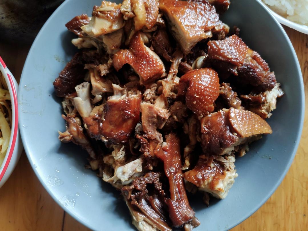 简单易做又好吃的豉油鸭（也叫三杯鸭)