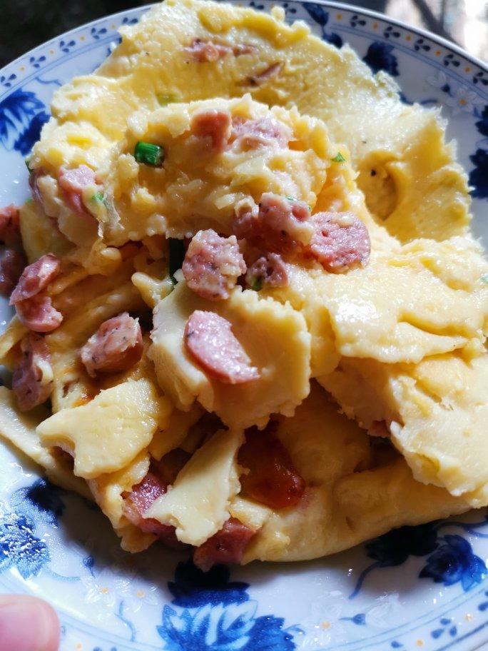 【牛奶鸡蛋早餐软饼】的做法