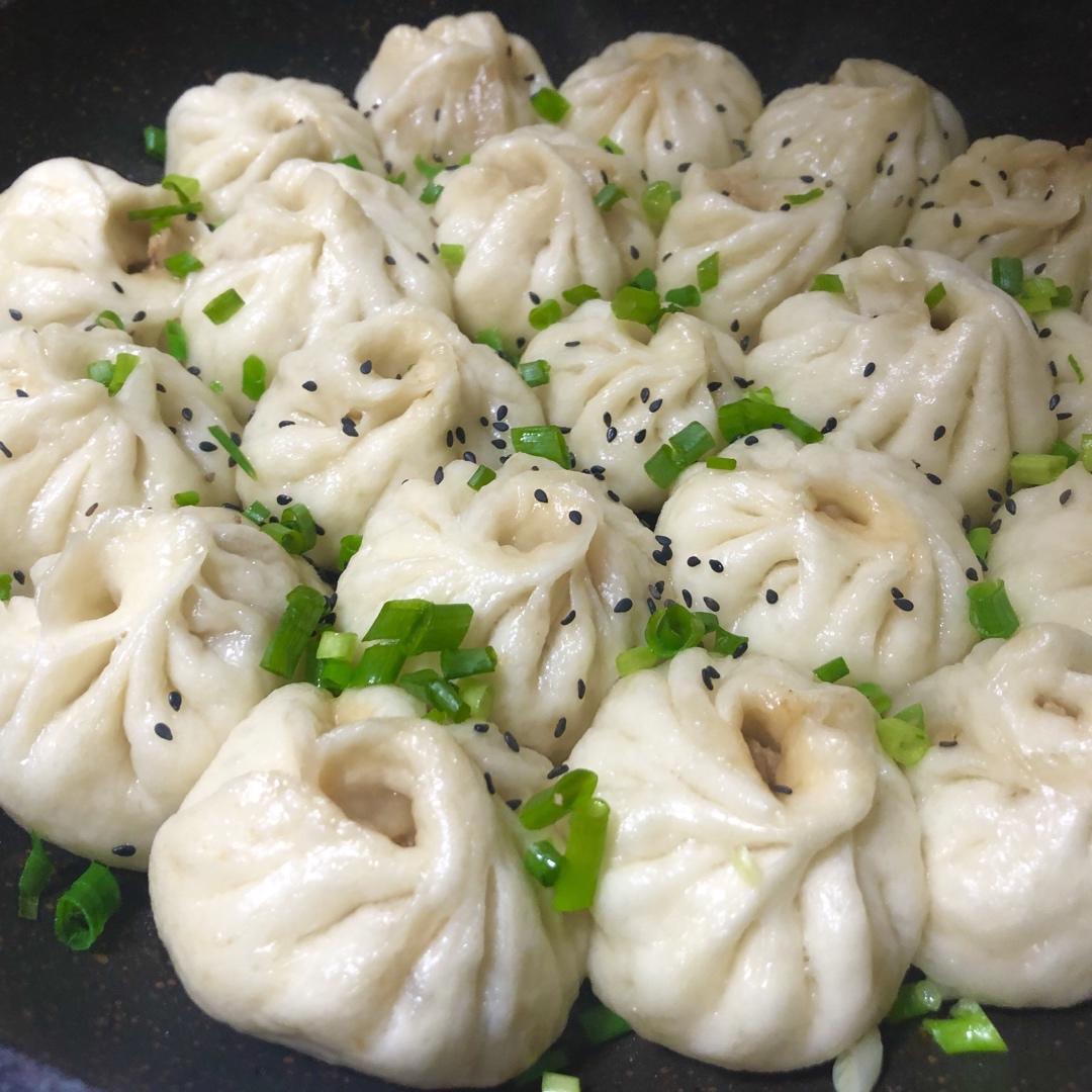 小时候的生煎包