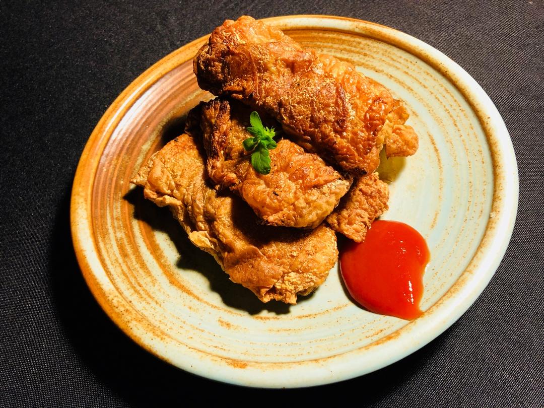 鲜虾腐皮卷