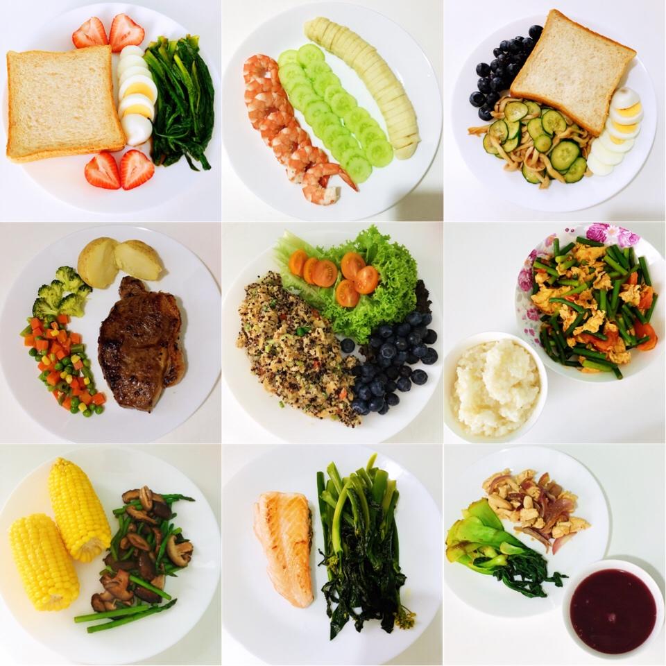 【三分练，七分吃】健康的健身减脂营养餐