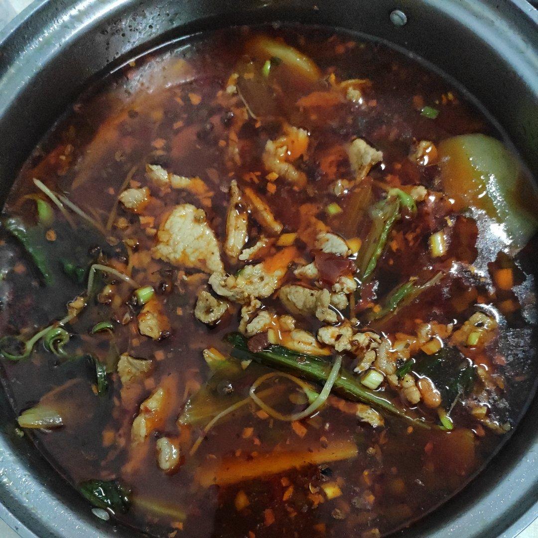 堂妈小厨——水煮肉片