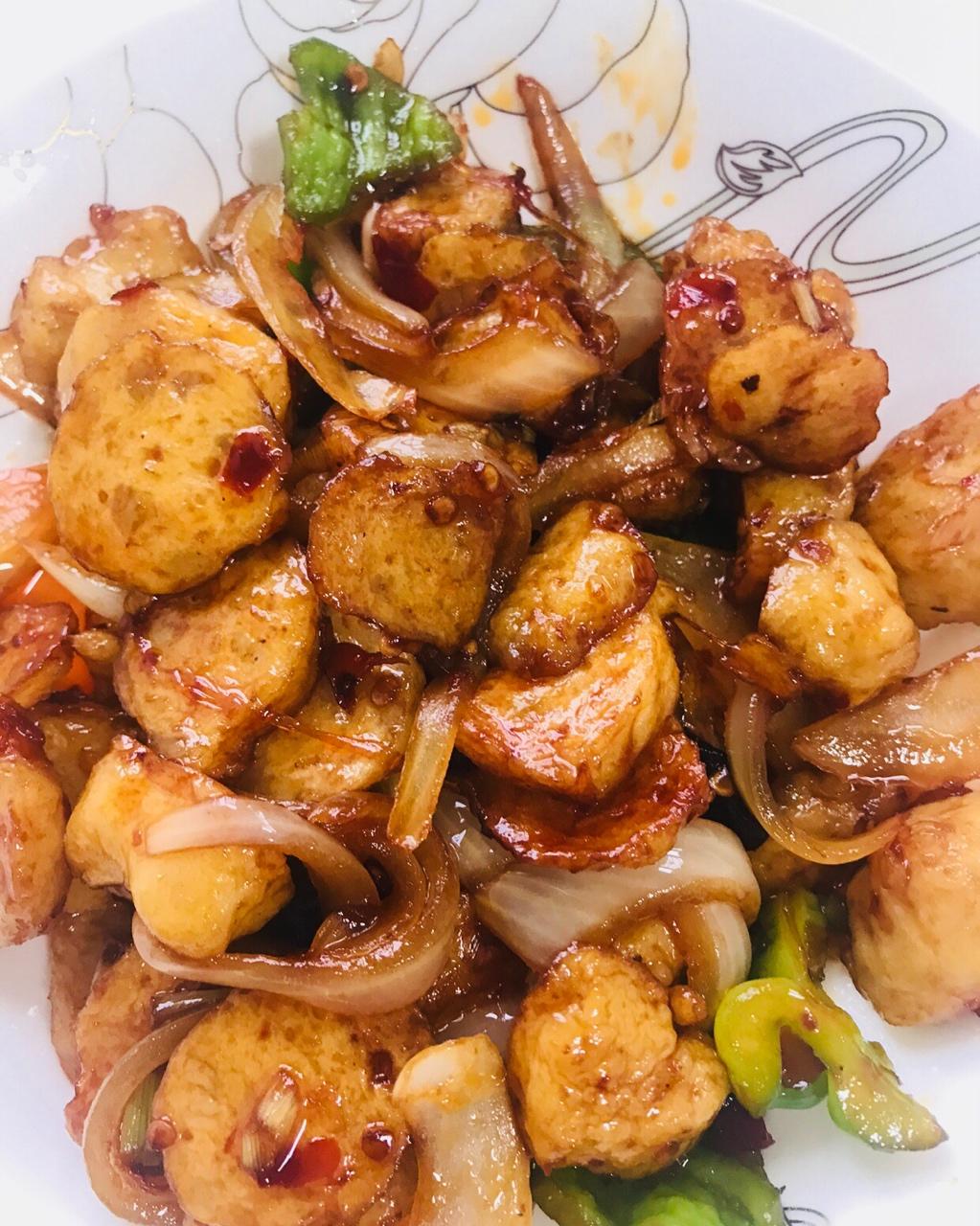 张璐rp6b做的炒鱼丸