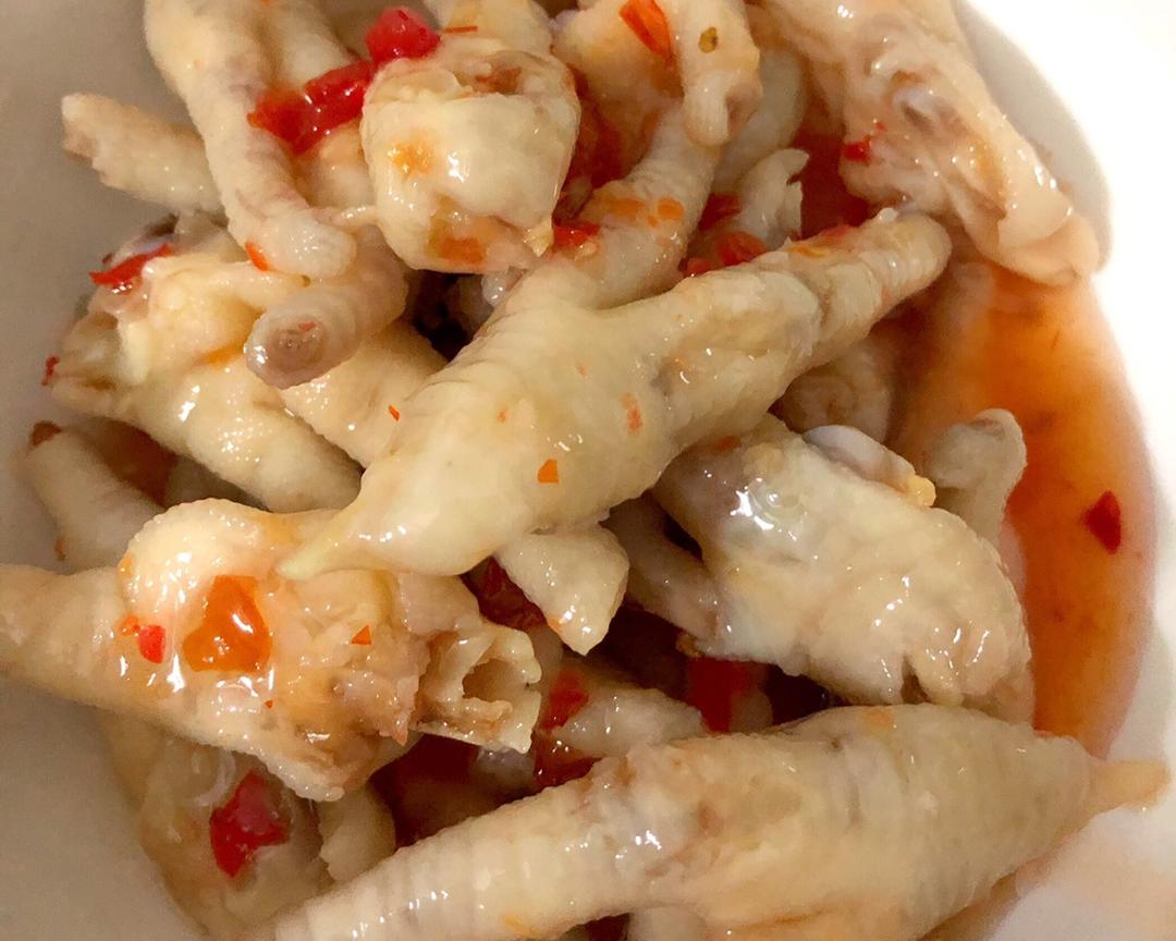 超好吃的柠檬甜酸鸡爪