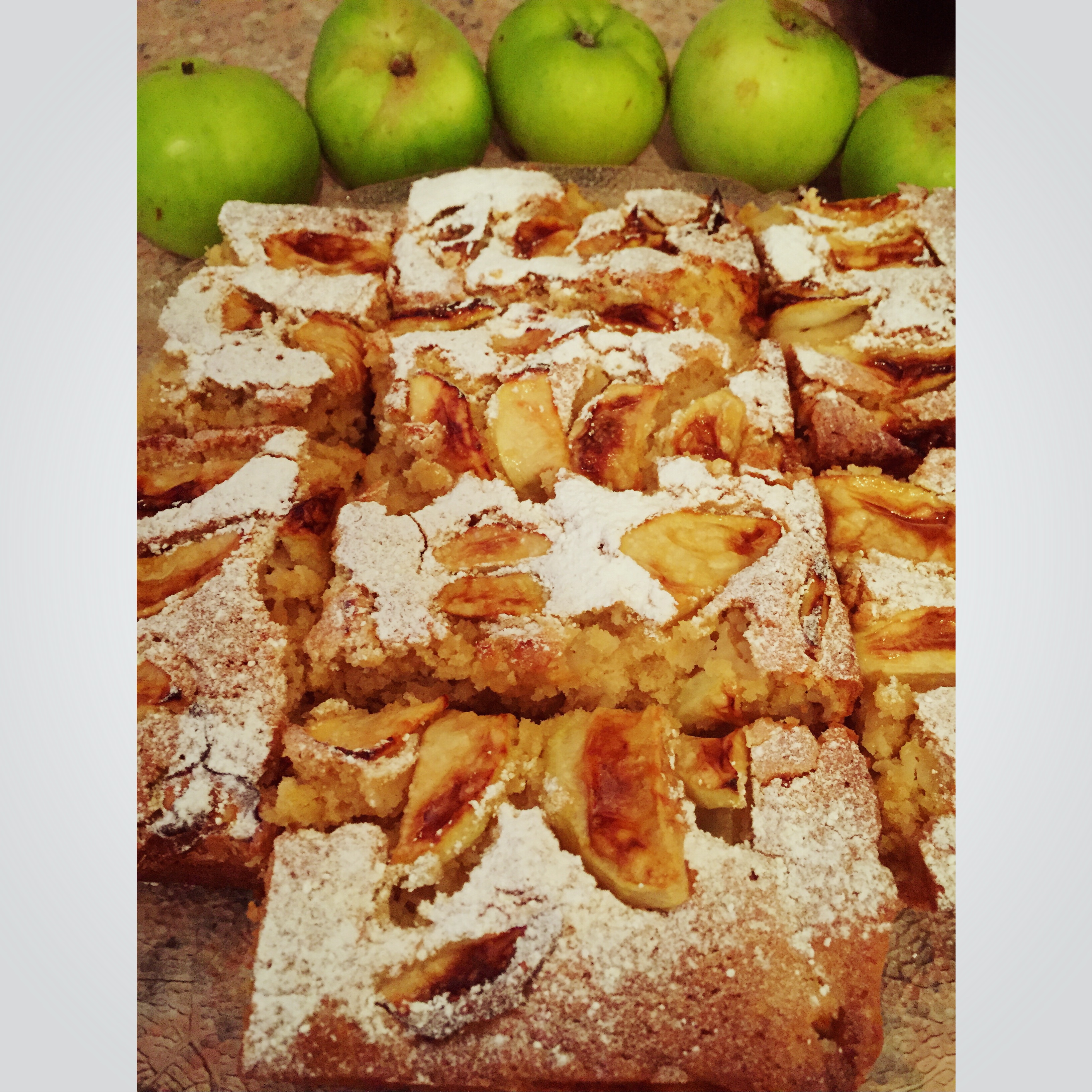 【俄罗斯青苹果蛋糕】