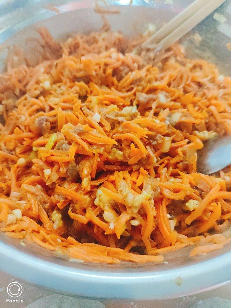 黑麦 胡萝卜牛肉馅包子（减肥食谱）