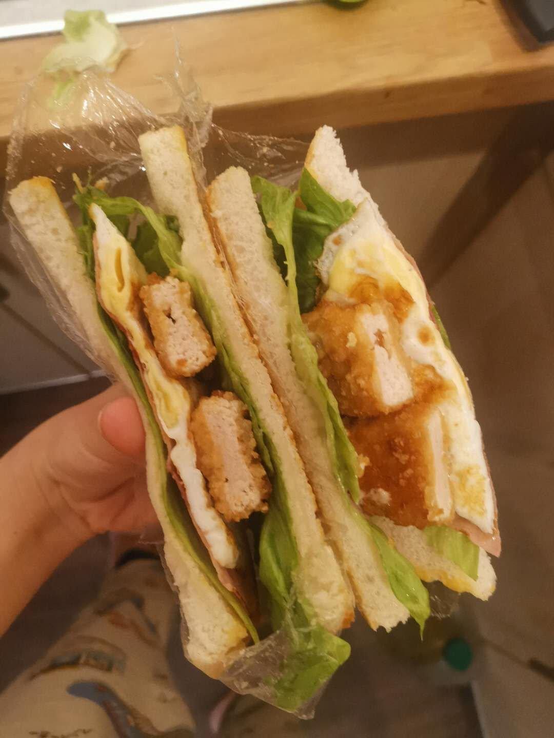 快手早餐三明治🥪