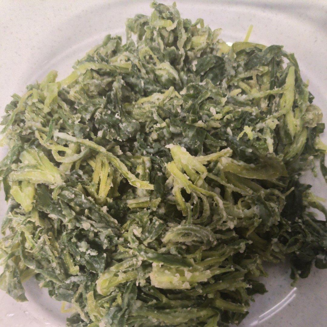 面条野菜，配上蒜汁比吃肉还香