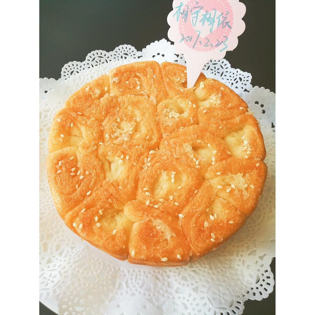 奶油蜂蜜小面包