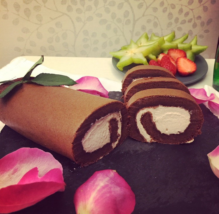 可可蛋糕卷