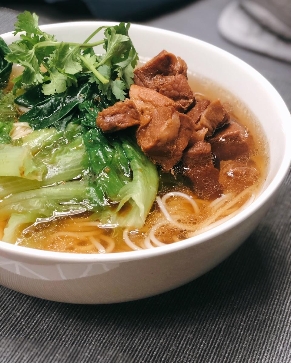 红焖牛腩面