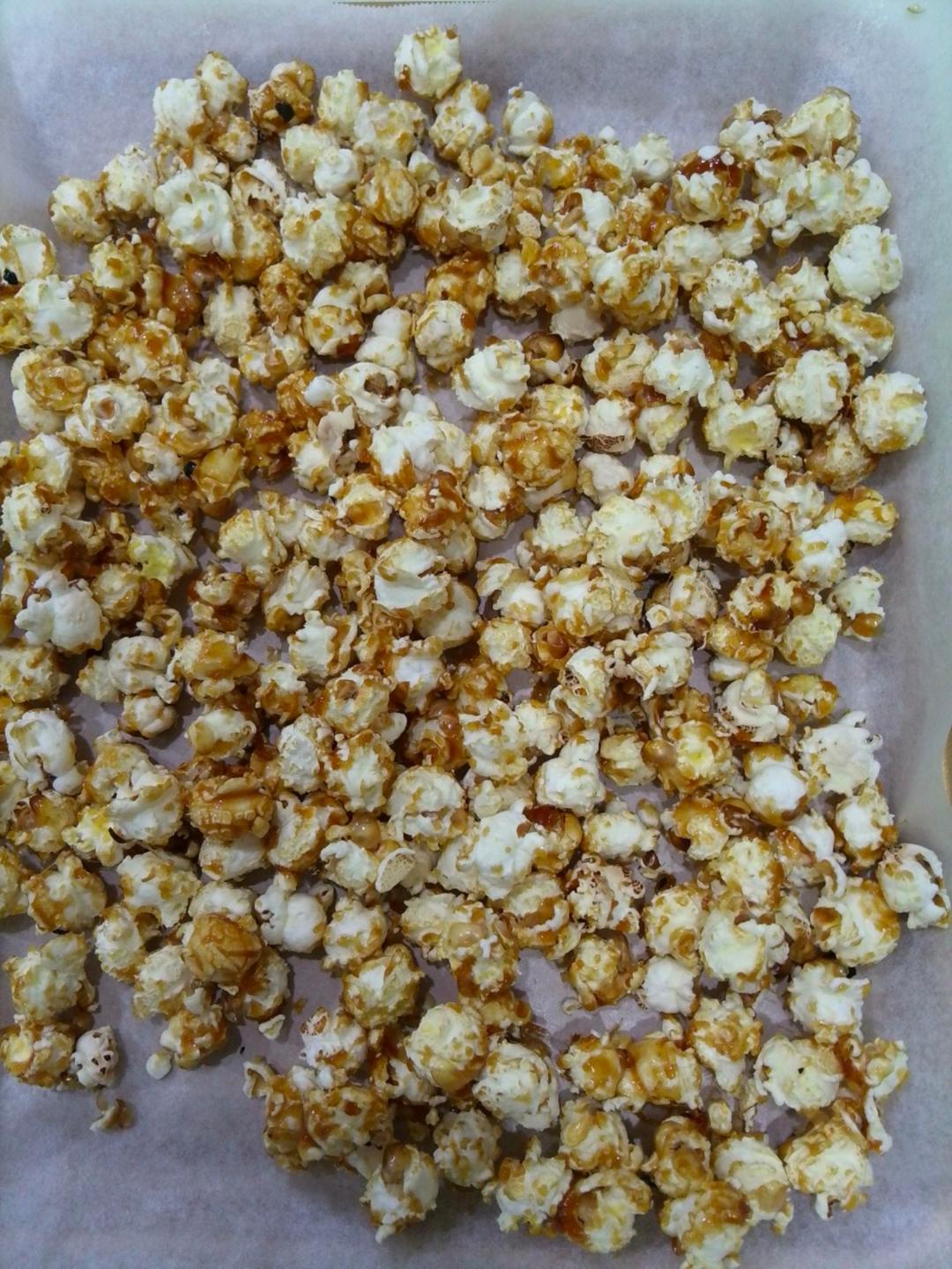 一招搞定小朋友的黄油焦糖爆米花，简单又好吃