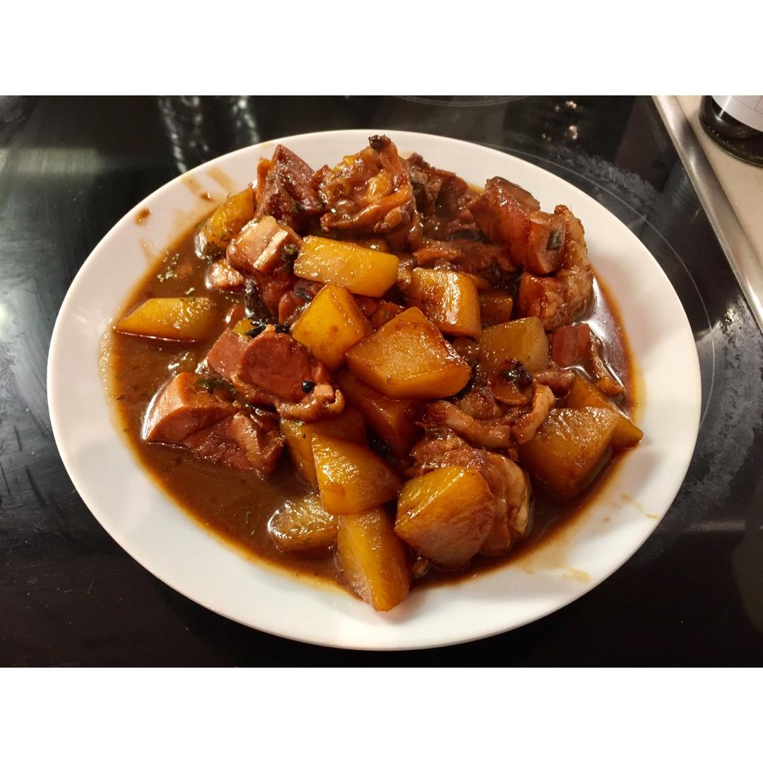 红烧土豆鸡块