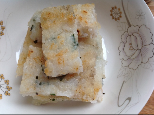 粢饭糕（剩饭版）