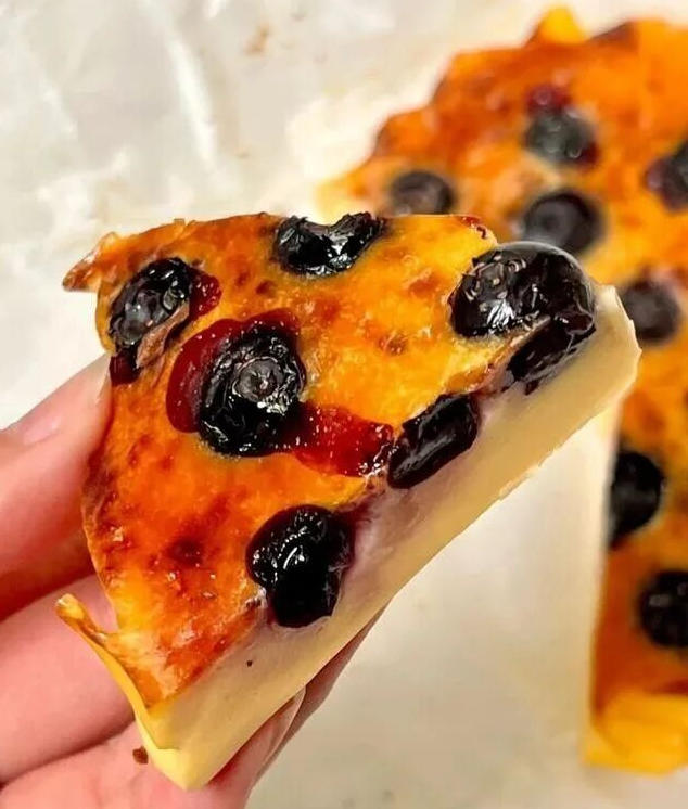 酸奶蓝莓蛋糕（零糖零奶油）