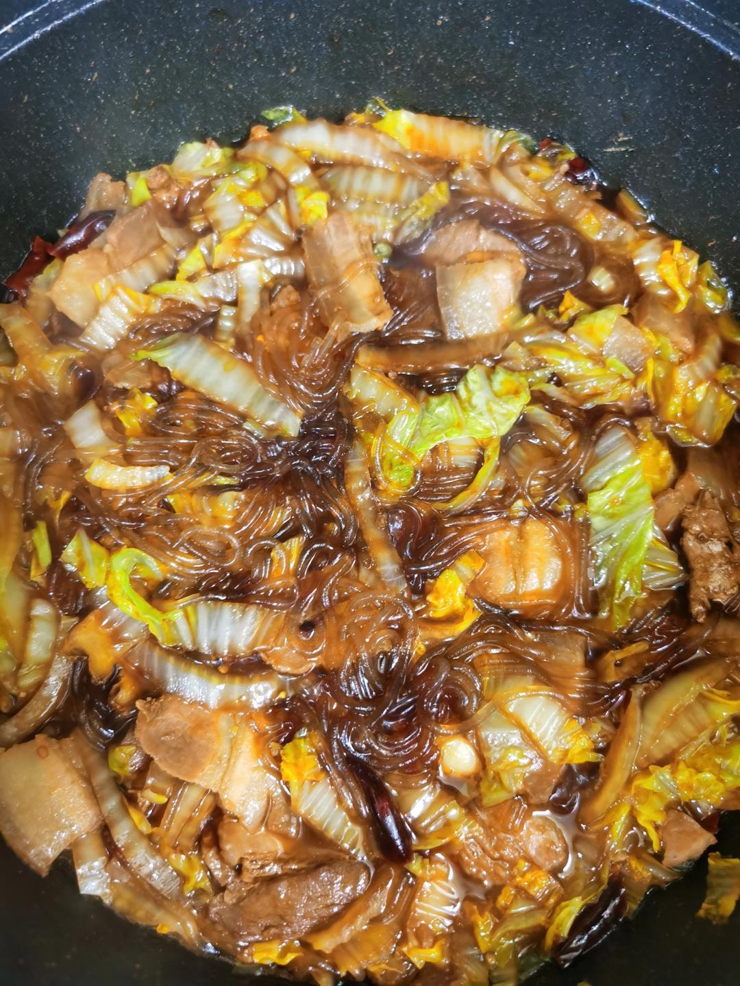 猪肉白菜炖粉条