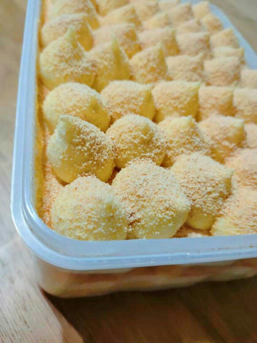 网红日式豆乳盒子蛋糕