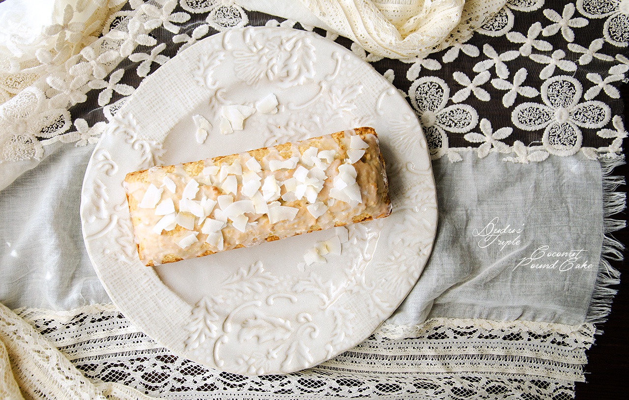 三重椰子磅蛋糕<Triple Coconut Pound Cake>