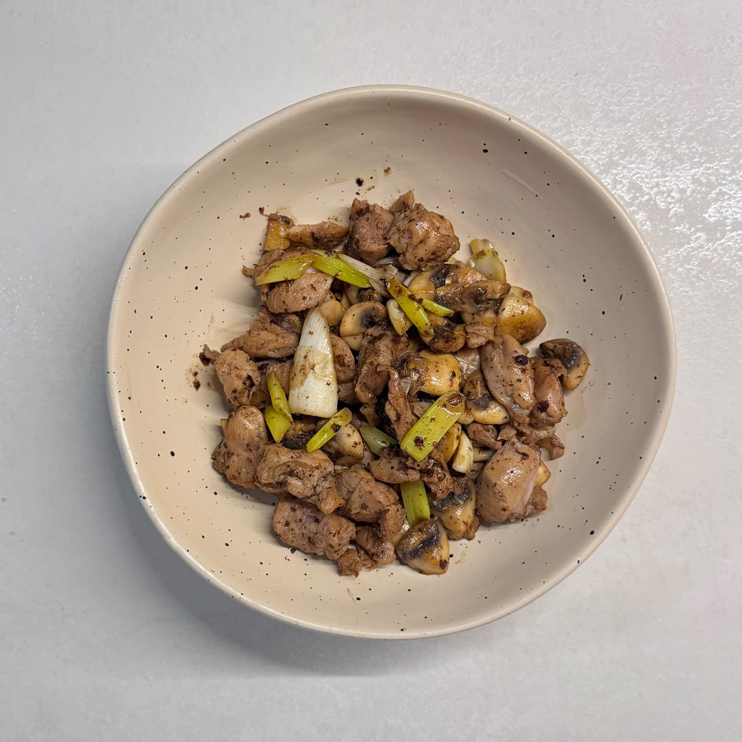 绝了～口蘑鸡腿真的好吃，简单快手