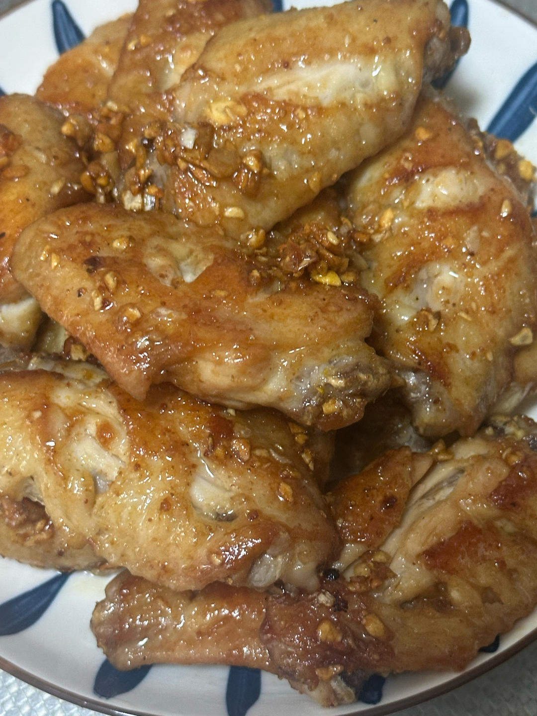 不嗦手指算我输～蒜香鸡翅