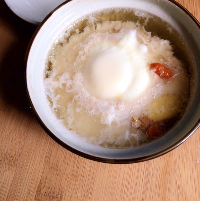 尐草莓做的鸡蛋肉泥炖盅