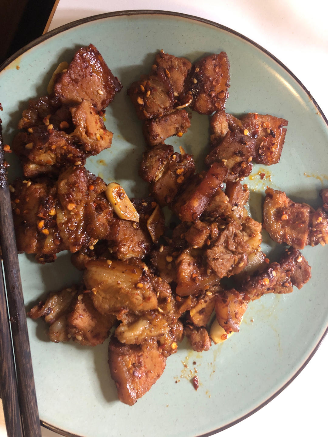秘制孜然烤五花肉，香辣过瘾！好吃到舔手指