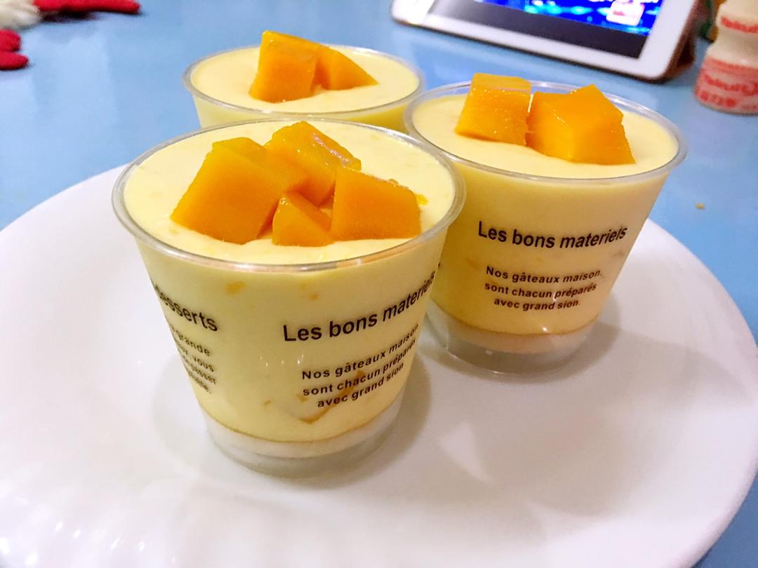 手机用户6565_vt75做的芒果慕斯杯