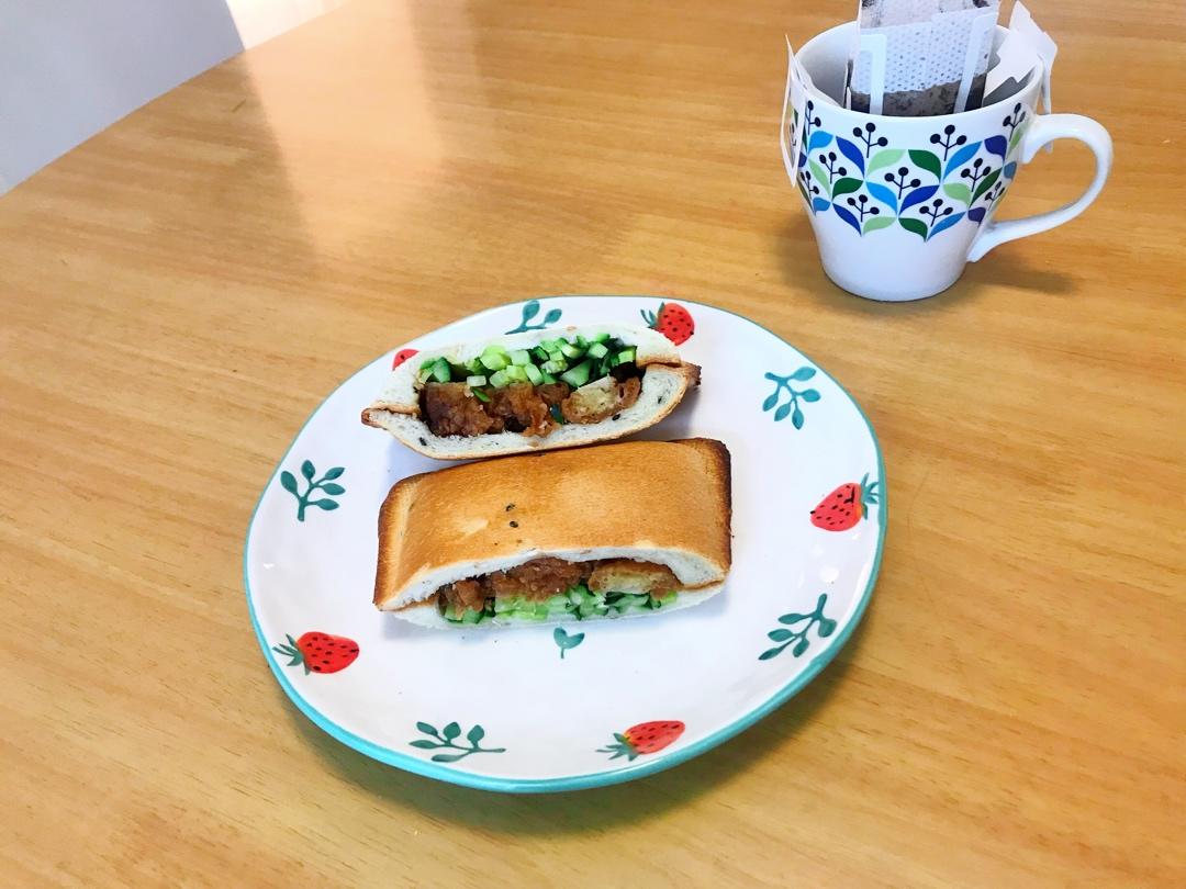 风靡美食圈的热压三明治
