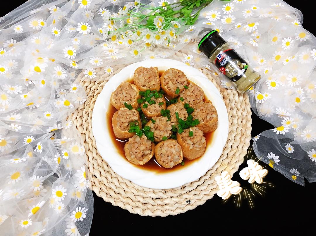 ㊙️豆泡酿肉末的做法