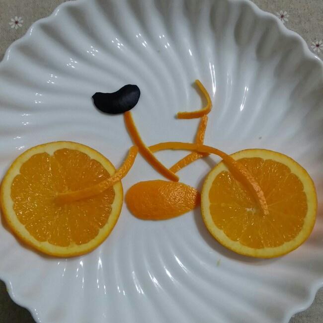 水果自行车的做法