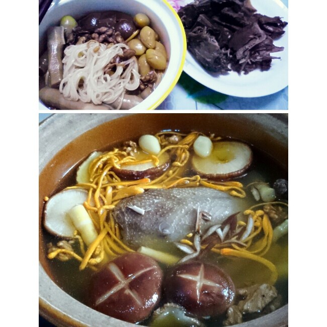 香菇枸杞鸽子汤