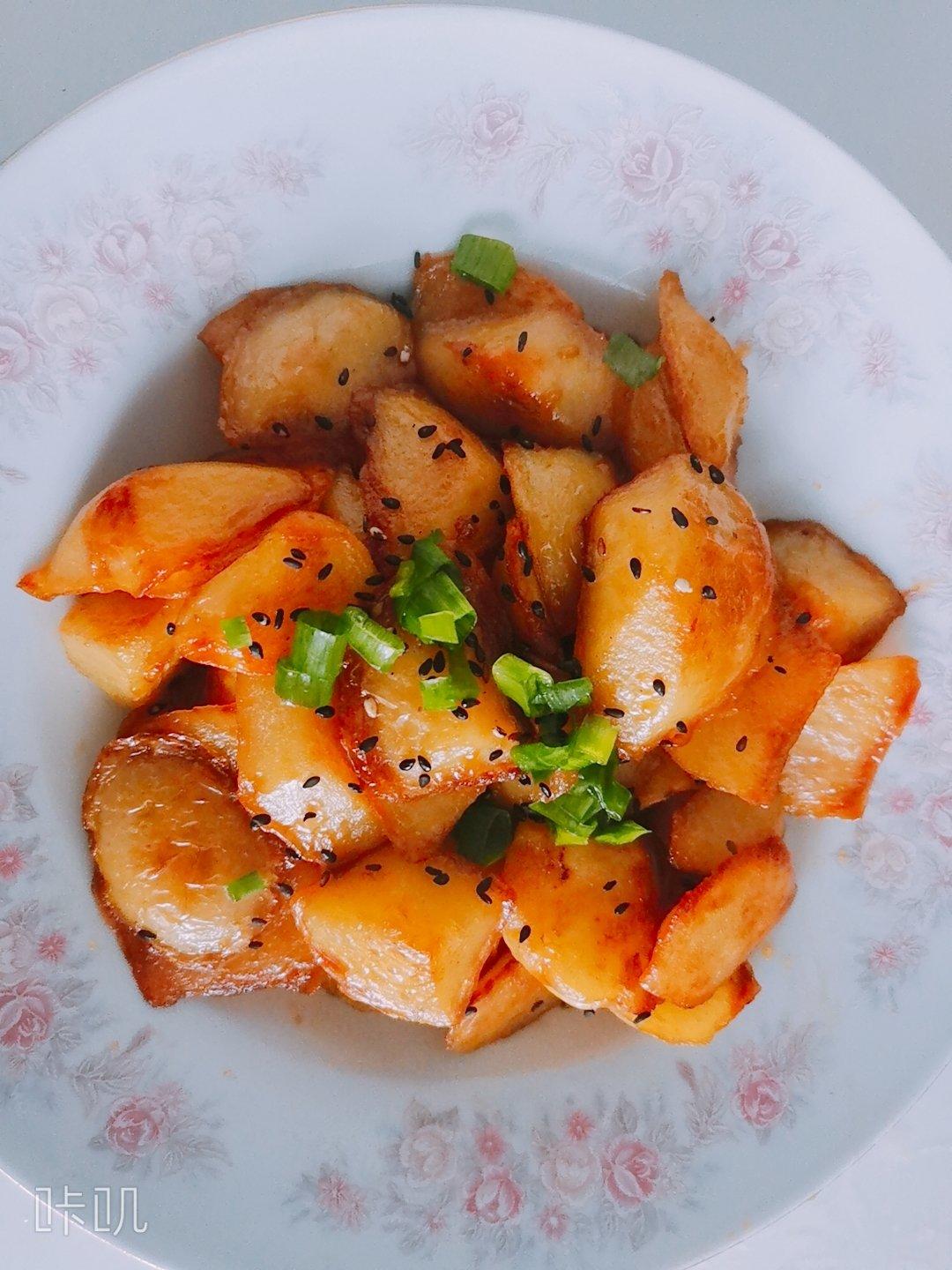 大小朋友都爱的糖醋土豆