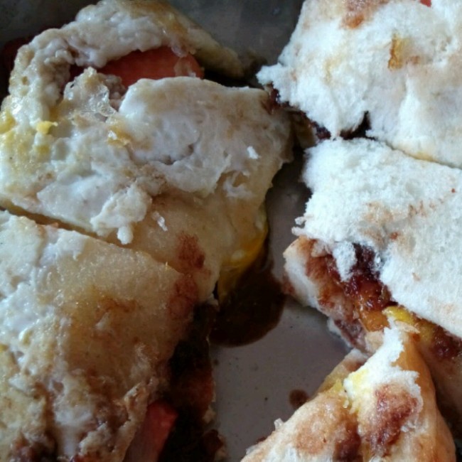 吐司鸡蛋芝士三明治！新做法！❤️