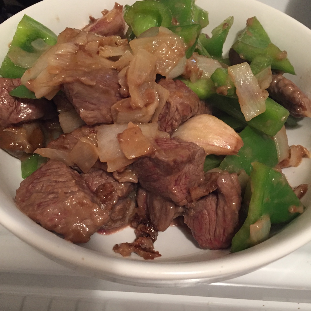 青椒炒牛肉