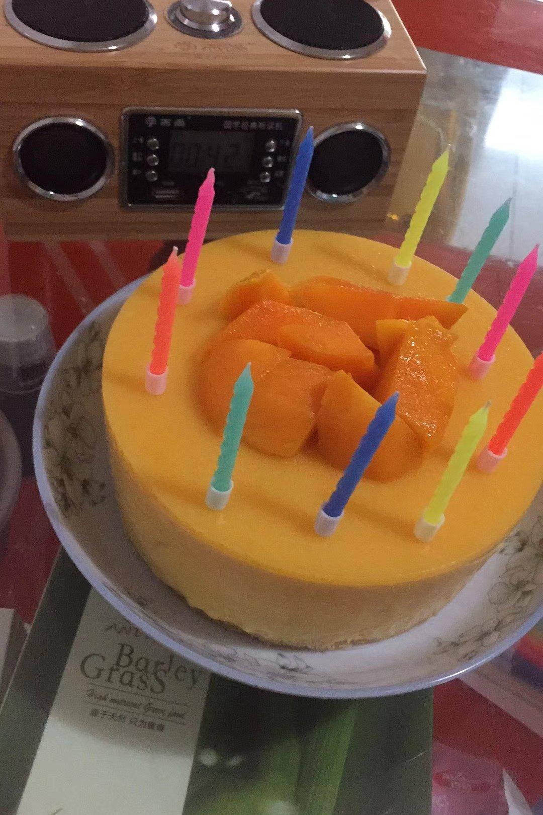 【视频】芒果慕斯（6寸） | 含镜面果胶配方