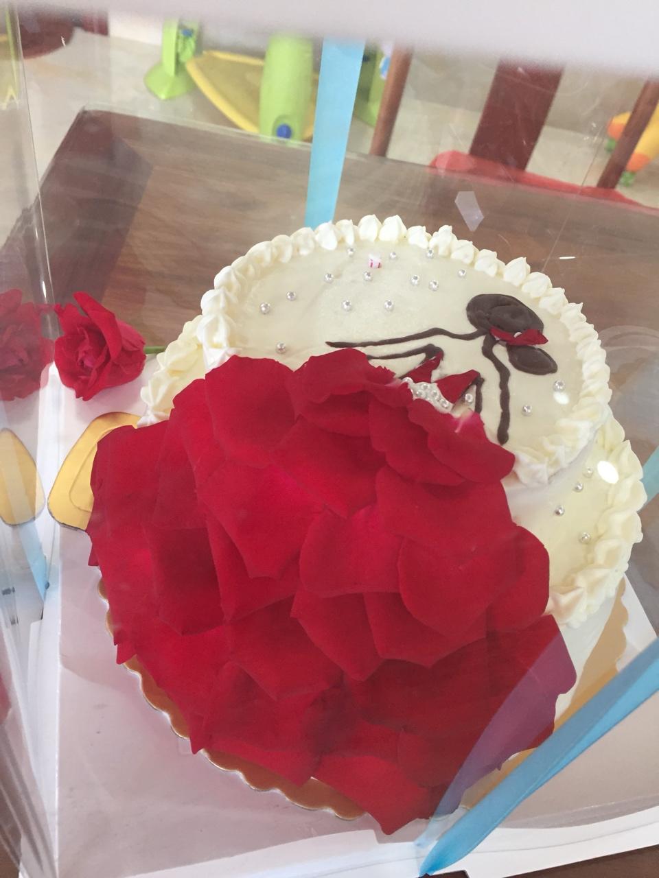 玫瑰花蛋糕