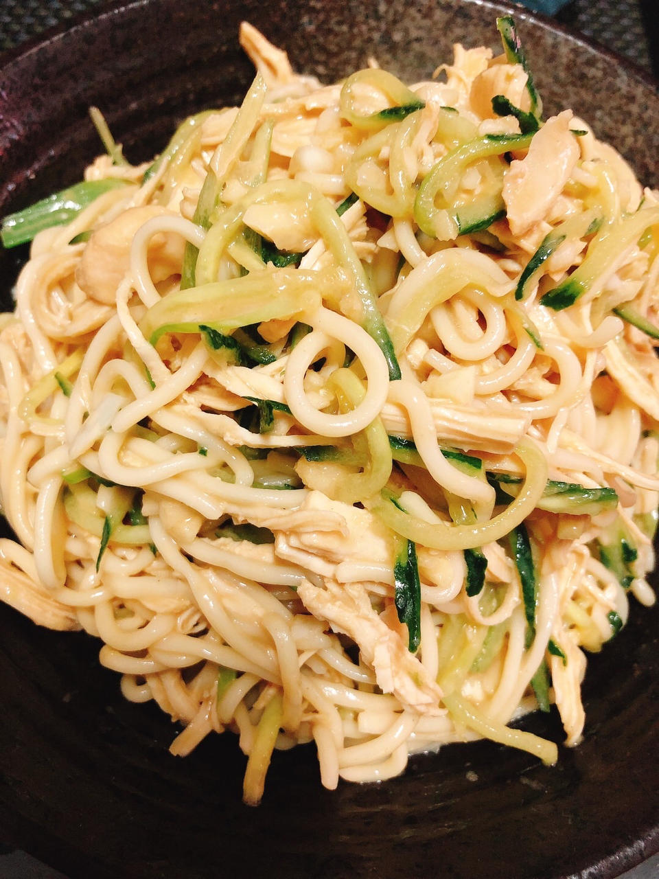 🥒鸡丝凉面