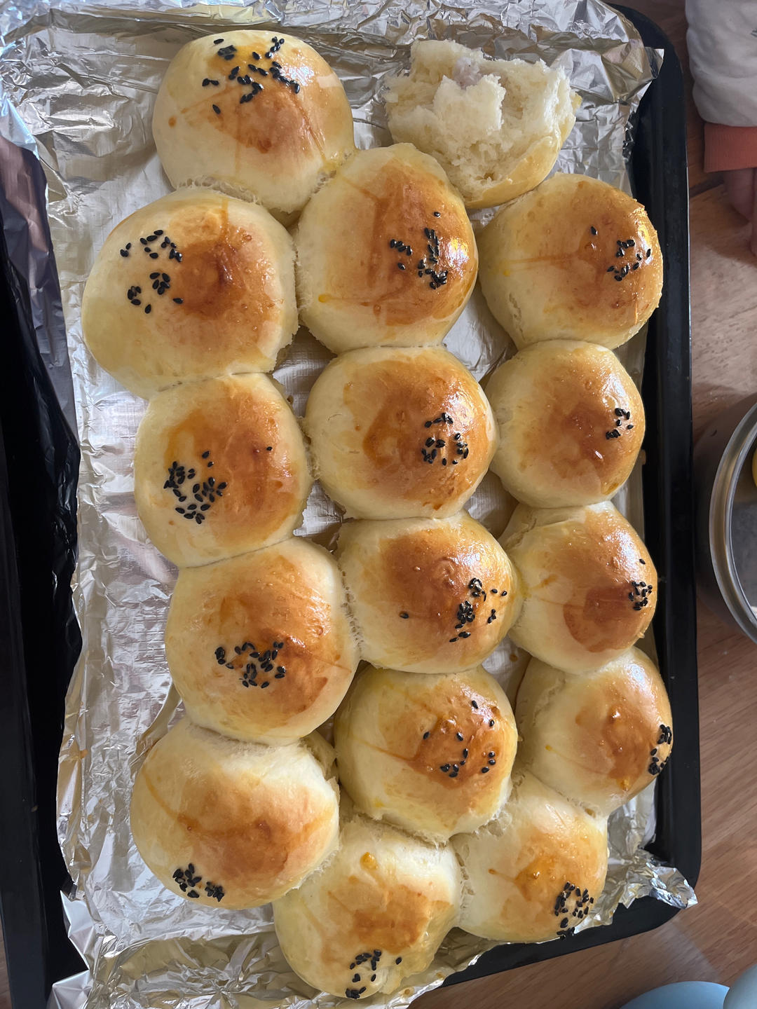 椰蓉奶香小餐包