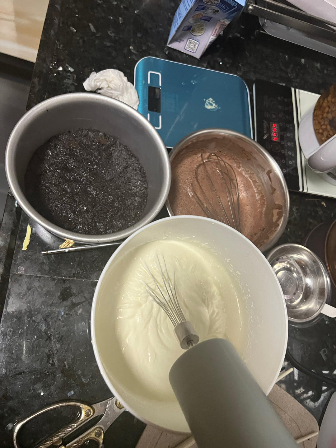 第一次就会成功的巧克力慕斯蛋糕（6寸）