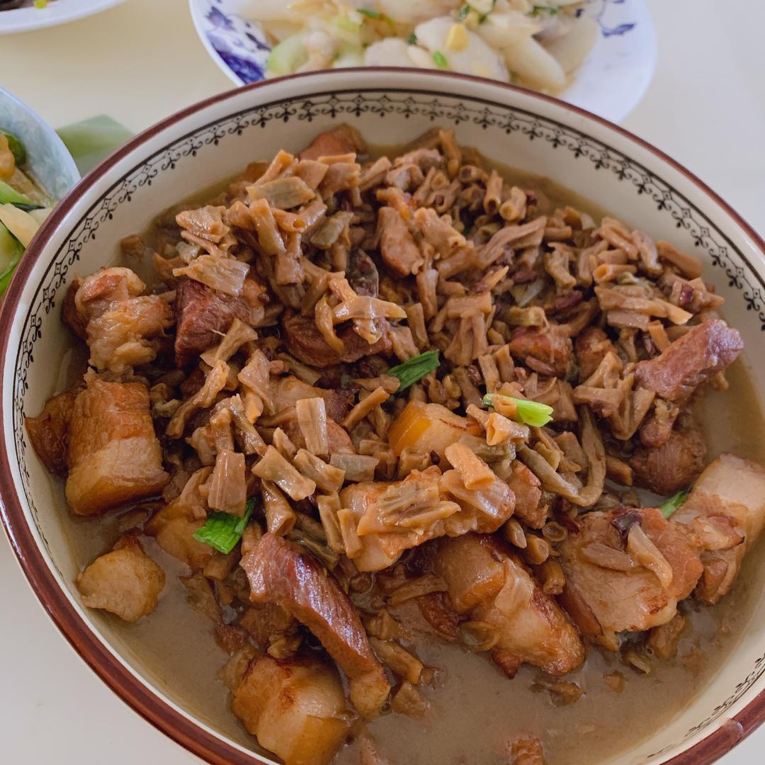 家常版-干豆角烧肉