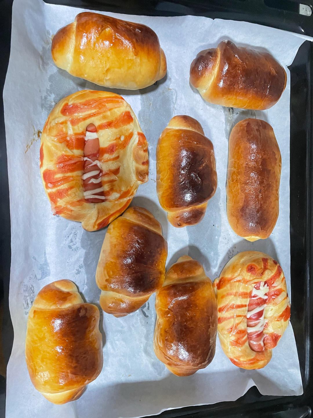 波兰种牛奶餐包