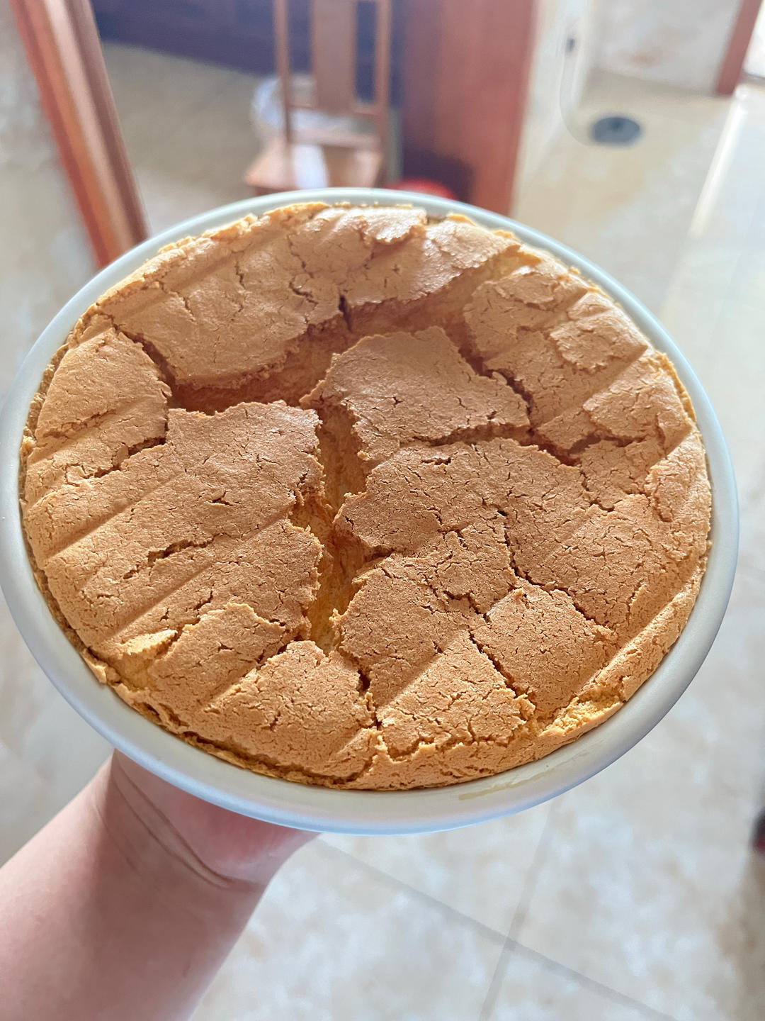 超柔软6寸戚风蛋糕(附8寸配方)零失败 超详细‼️含操作视频