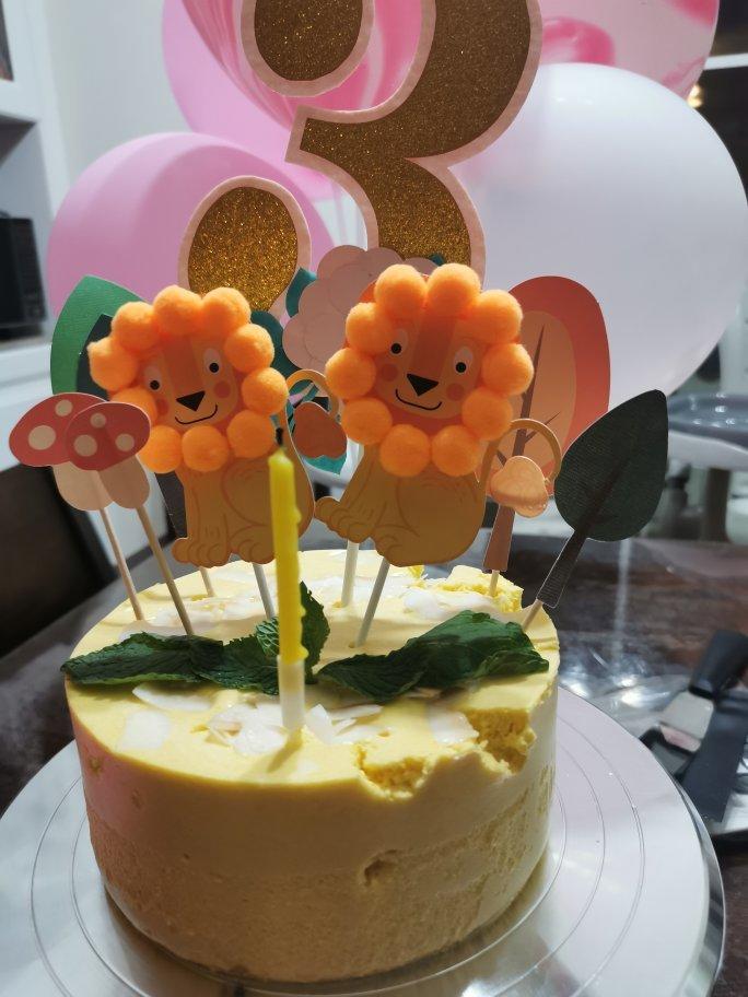 芳华黑米南瓜慕斯蛋糕（6寸）