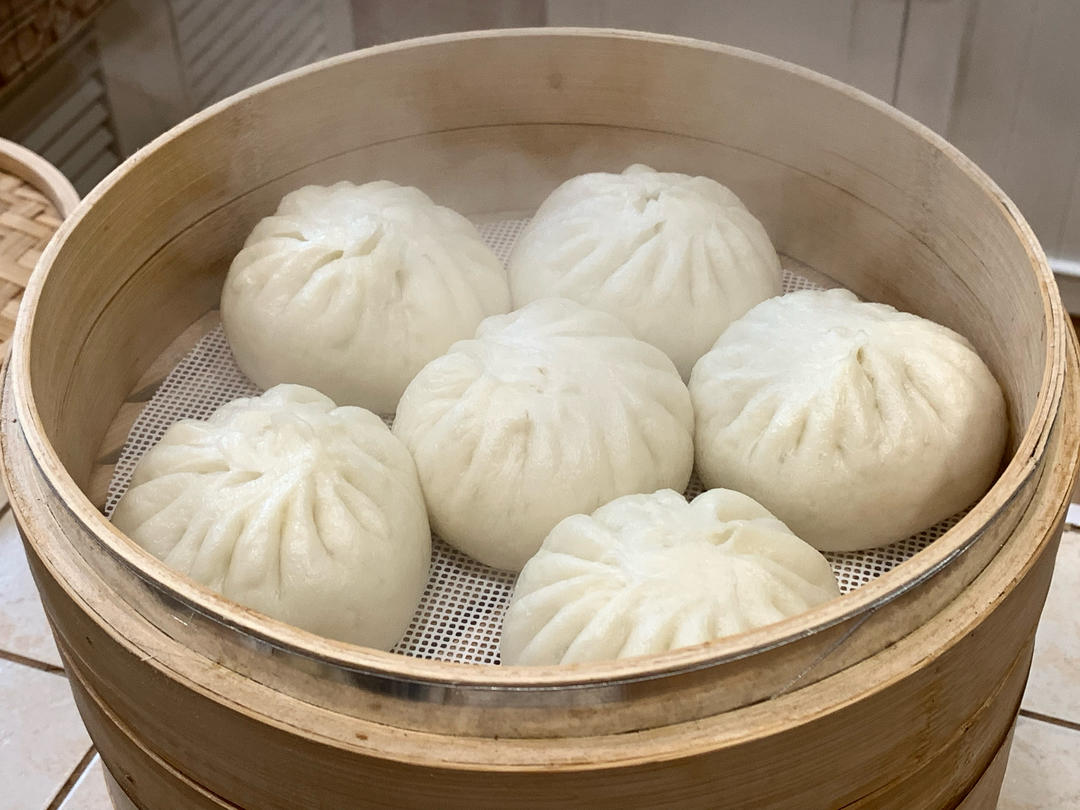 萝卜丝肉沫包子